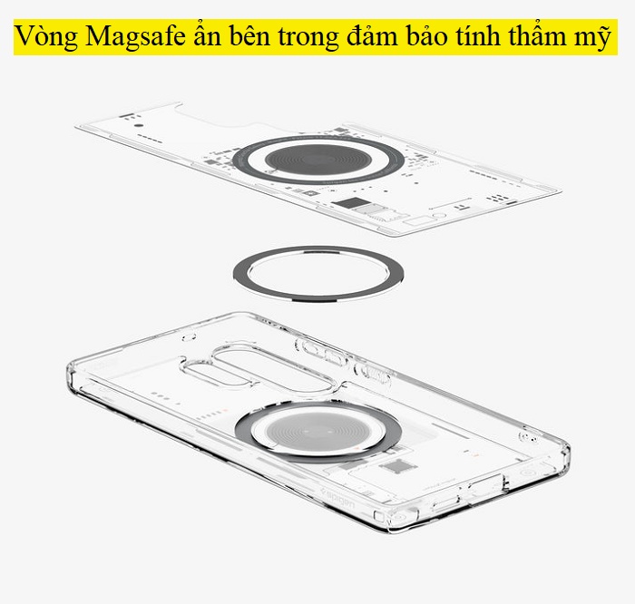 Ốp lưng Galaxy S25 Ultra Spigen Ultra Hybrid Magfit Neo One 6